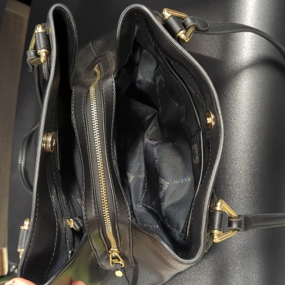 Anne Klein A Hinge 4 Poster Black Tote Bag - Picture 7 of 16